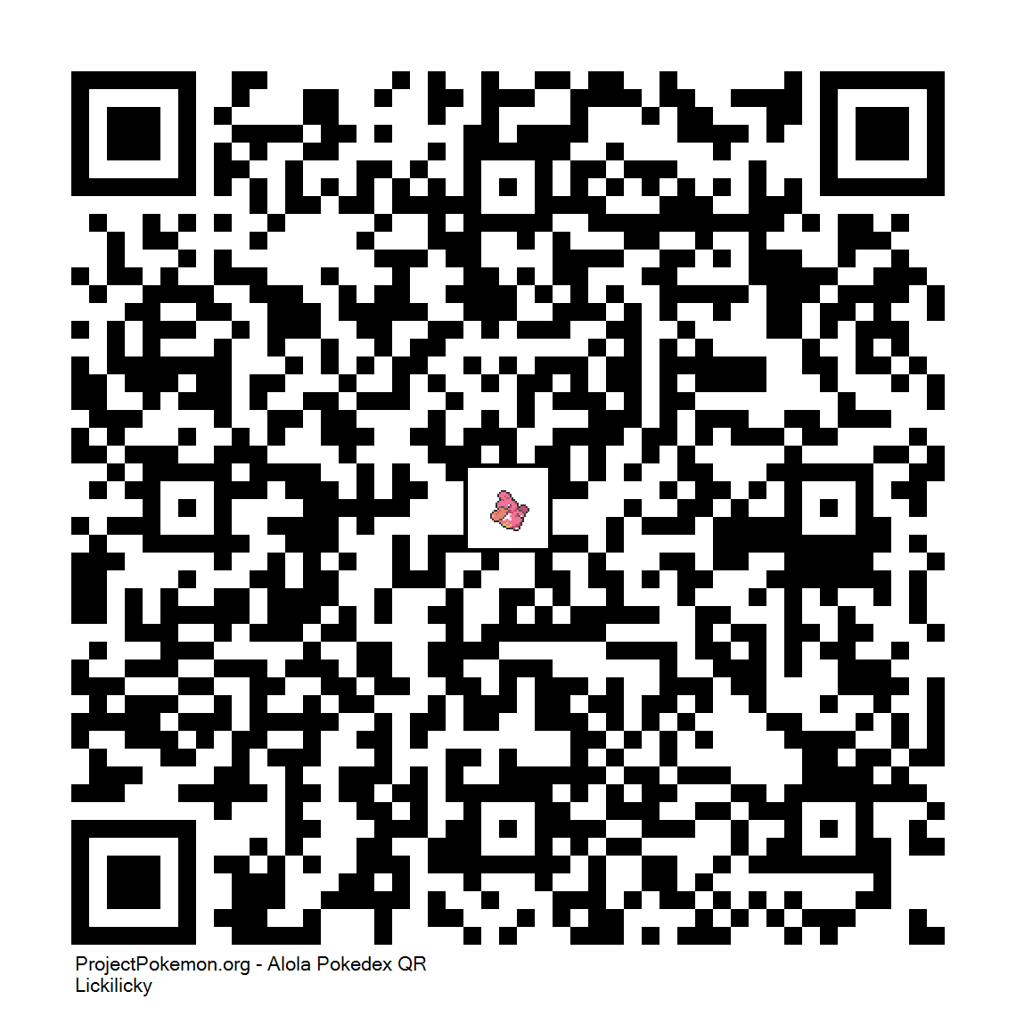 Cdigo QR de Lickilicky